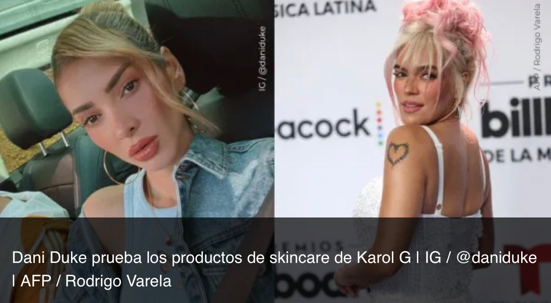 El match perfecto de MIM & Karol G al descubierto por Dani Duke.